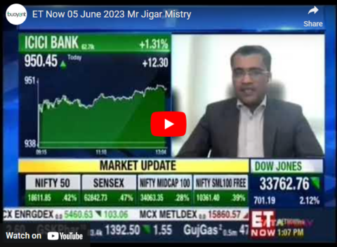 ET Now 05 June 2023 Mr.Jigar